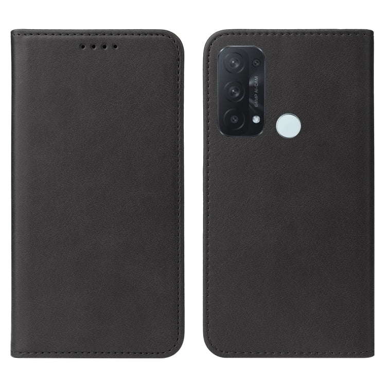 For OPPO Reno5 A Magnetic Closure Leather Phone Case