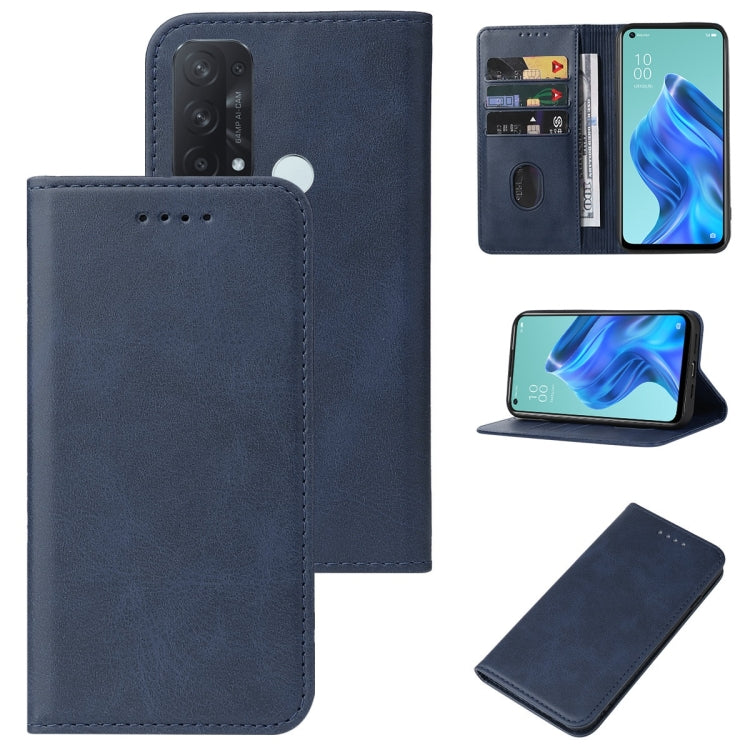 For OPPO Reno5 A Magnetic Closure Leather Phone Case
