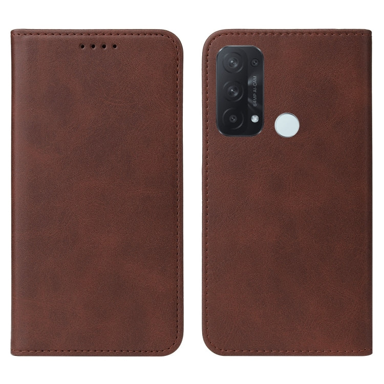 For OPPO Reno5 A Magnetic Closure Leather Phone Case
