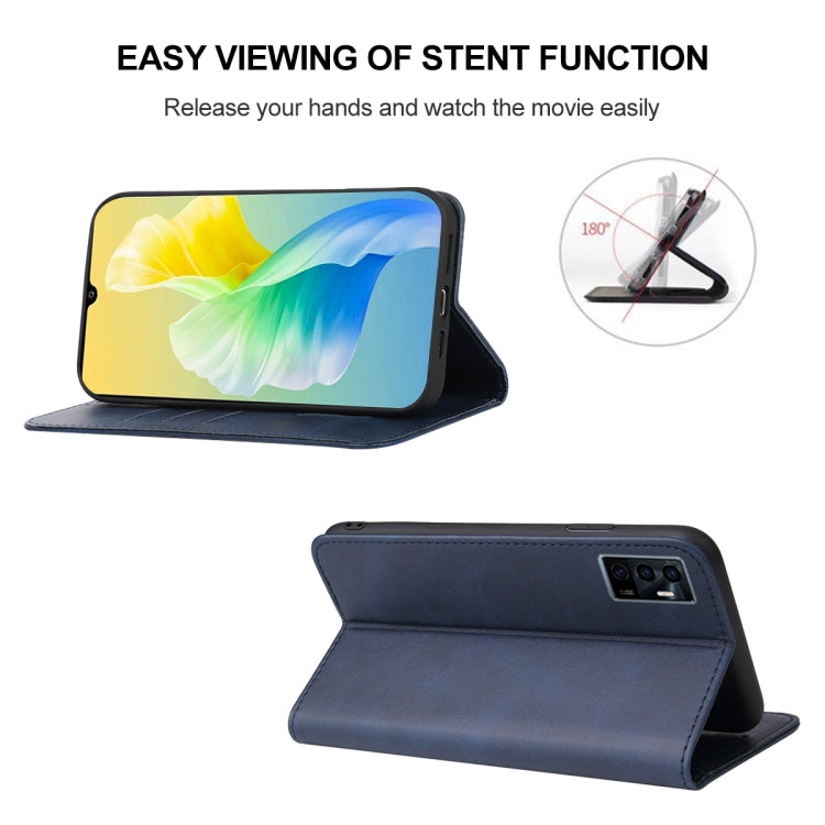 For vivo S10e / V23e Magnetic Closure Leather Phone Case