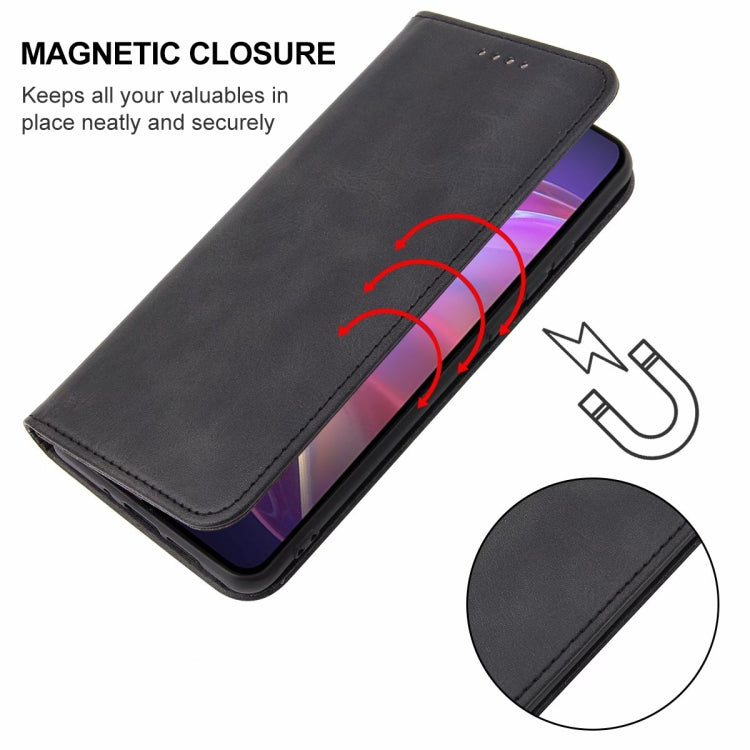 For vivo V21 5G Magnetic Closure Leather Phone Case