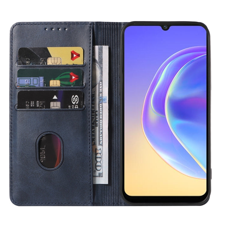 For vivo V21e 4G / Y73 2021 Magnetic Closure Leather Phone Case