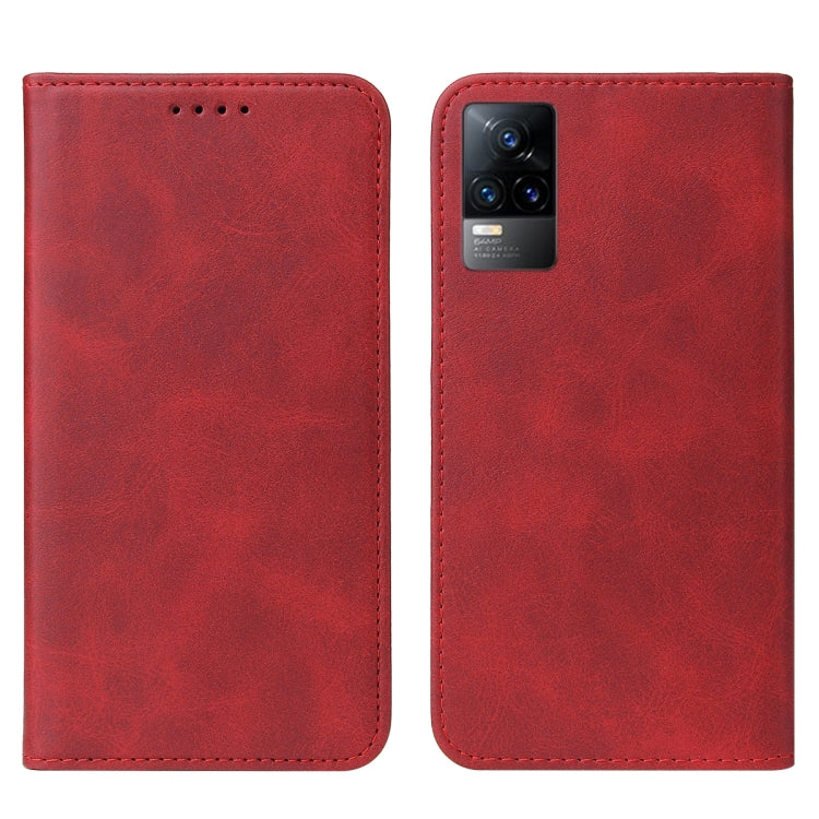 For vivo V21e 4G / Y73 2021 Magnetic Closure Leather Phone Case
