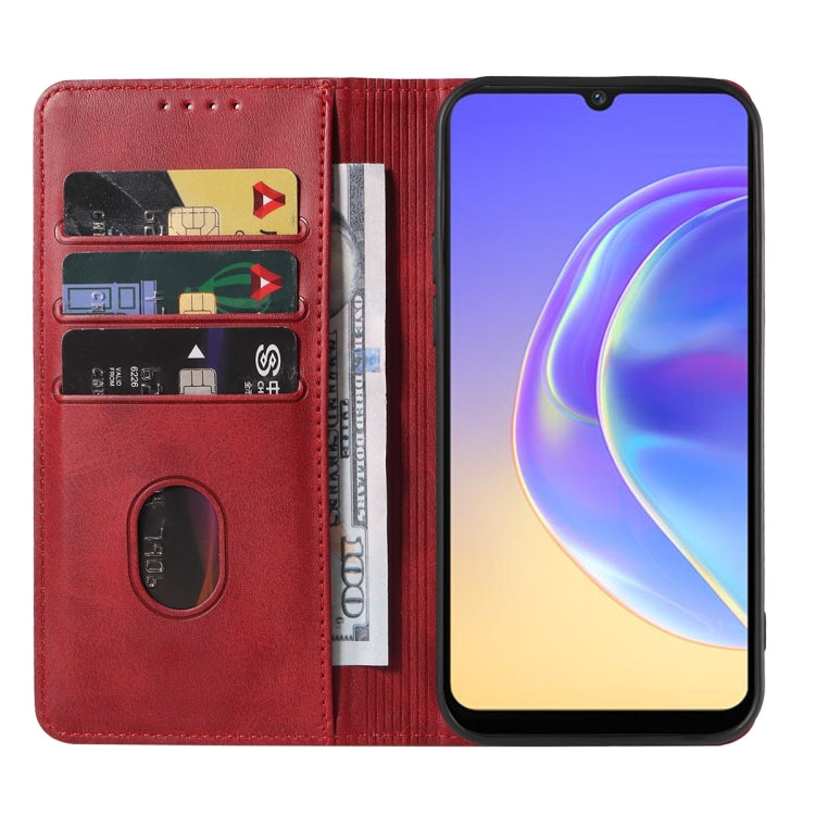 For vivo V21e 4G / Y73 2021 Magnetic Closure Leather Phone Case