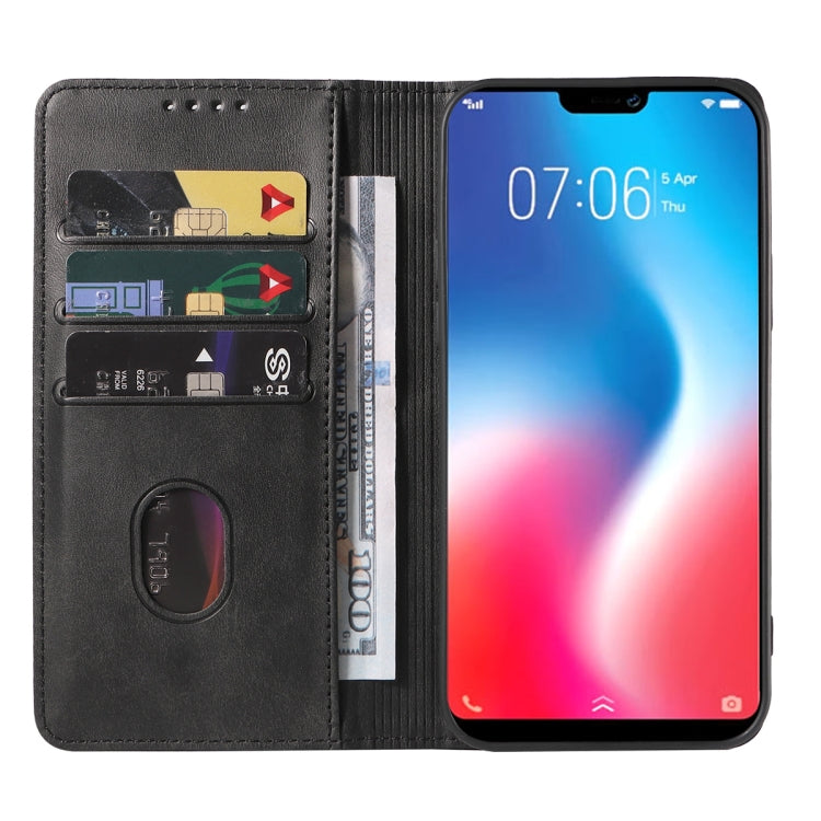 For vivo V19 Magnetic Closure Leather Phone Case