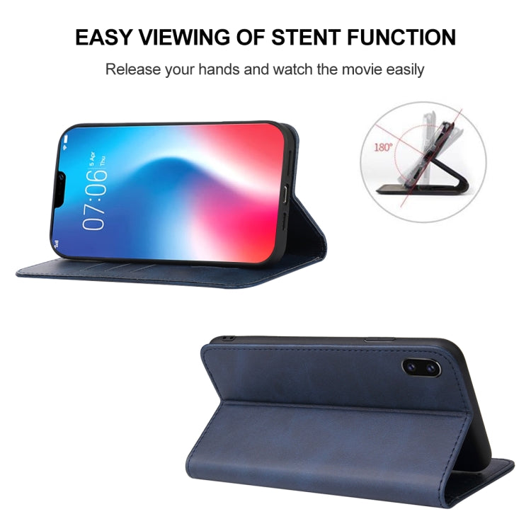 For vivo V19 Magnetic Closure Leather Phone Case