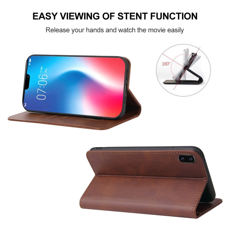 For vivo V19 Magnetic Closure Leather Phone Case