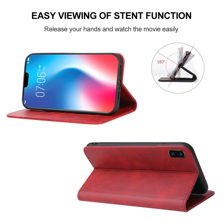 For vivo V19 Magnetic Closure Leather Phone Case