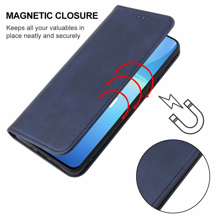 For vivo Y70t Magnetic Closure Leather Phone Case