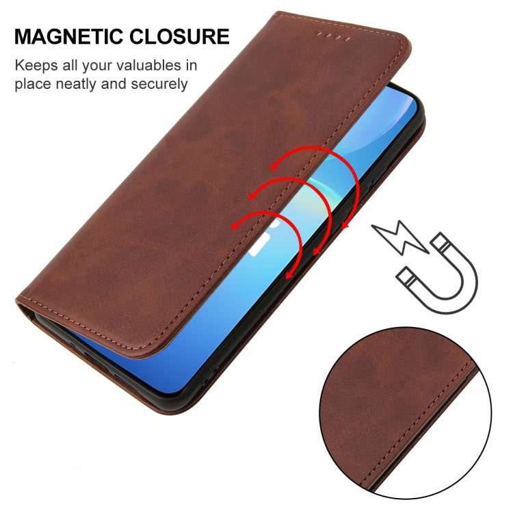 For vivo Y70t Magnetic Closure Leather Phone Case