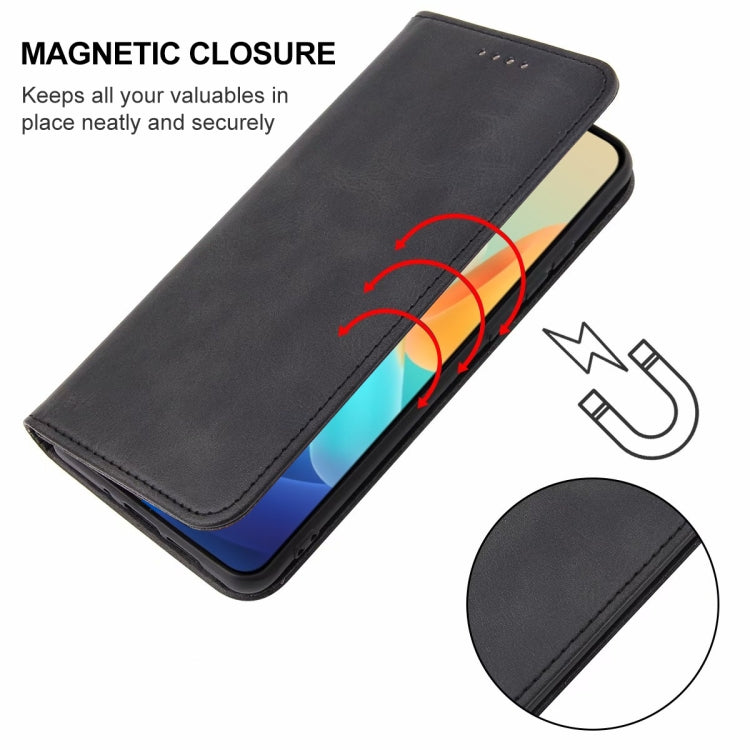 For vivo Y55s 5G Magnetic Closure Leather Phone Case