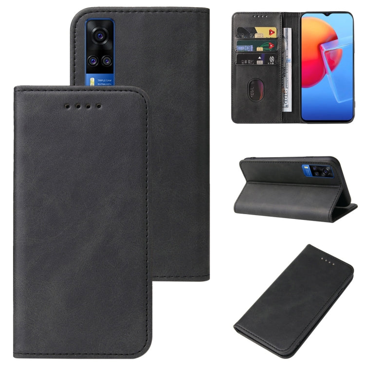 For vivo Y51 2020 (India) / Y31 2021 Magnetic Closure Leather Phone Case