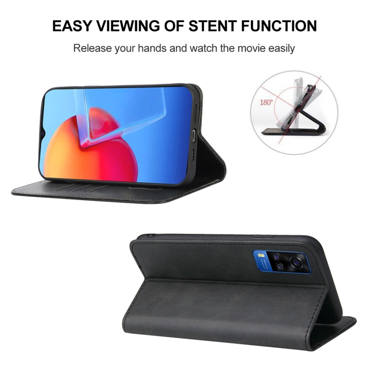 For vivo Y51 2020 (India) / Y31 2021 Magnetic Closure Leather Phone Case