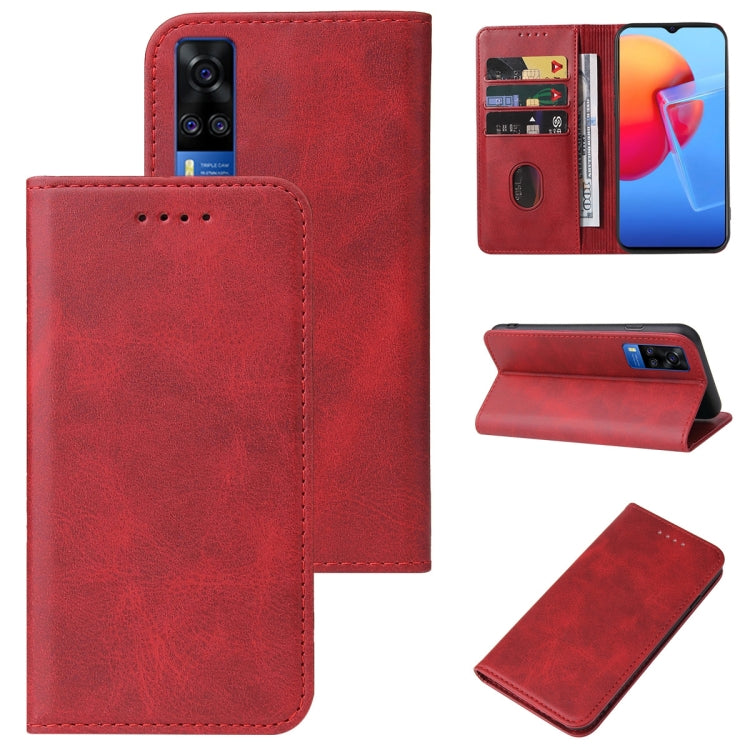 For vivo Y51 2020 (India) / Y31 2021 Magnetic Closure Leather Phone Case