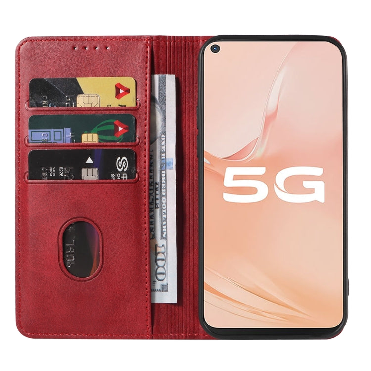 For vivo Y51s Magnetic Closure Leather Phone Case