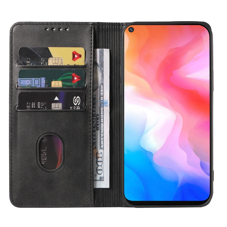 For vivo Y30 Magnetic Closure Leather Phone Case