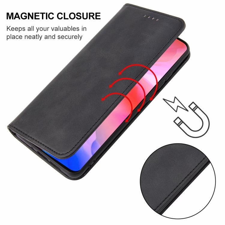 For vivo Y30 Magnetic Closure Leather Phone Case