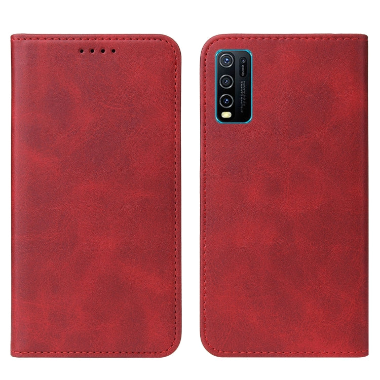 For vivo Y30 Magnetic Closure Leather Phone Case