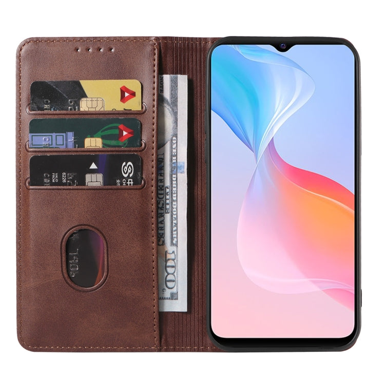 For vivo Y21 2021 Magnetic Closure Leather Phone Case