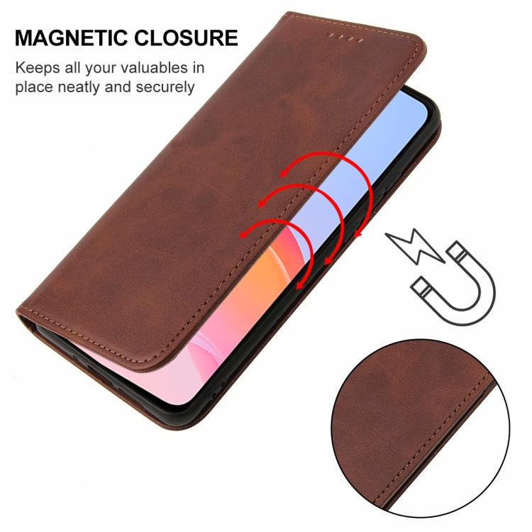 For vivo Y21 2021 Magnetic Closure Leather Phone Case