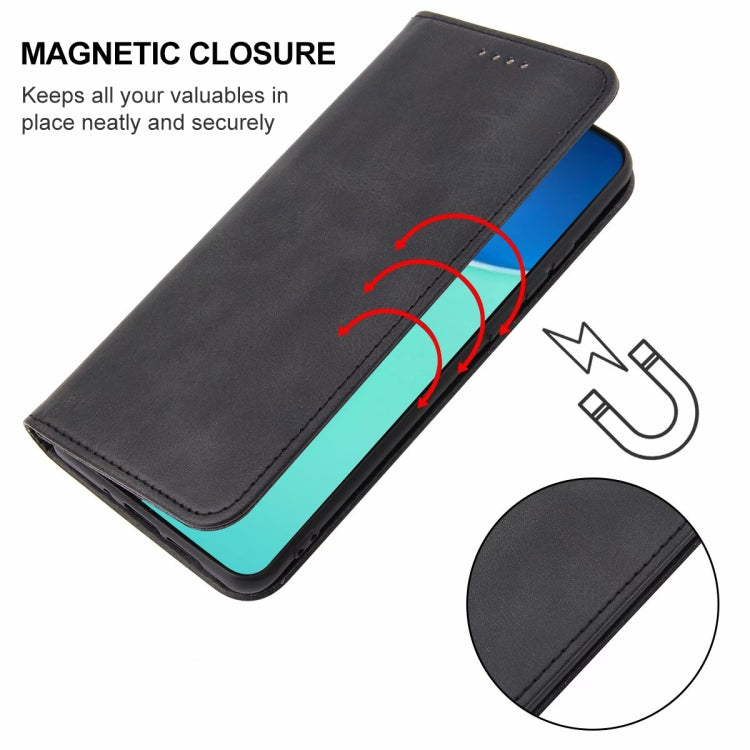 For vivo Y15a Magnetic Closure Leather Phone Case