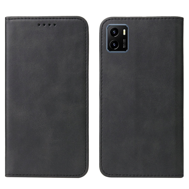 For vivo Y15s Magnetic Closure Leather Phone Case
