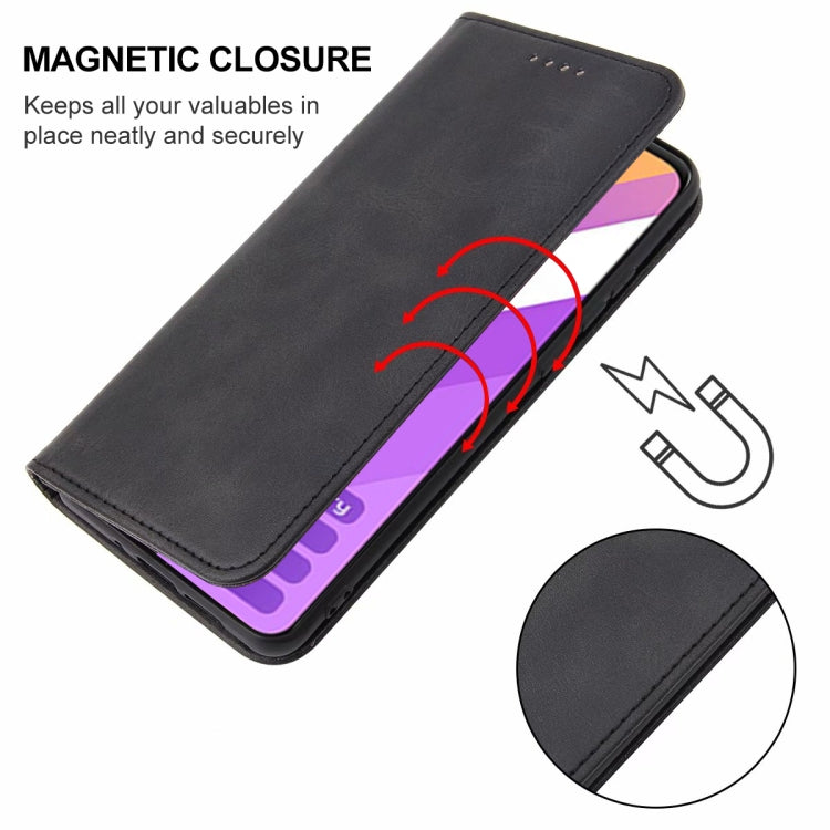 For vivo Y15s Magnetic Closure Leather Phone Case