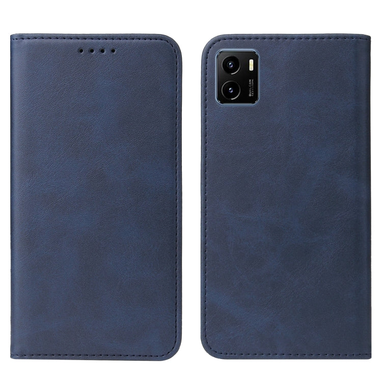 For vivo Y15s Magnetic Closure Leather Phone Case
