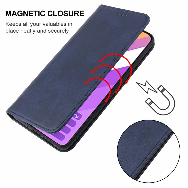 For vivo Y15s Magnetic Closure Leather Phone Case