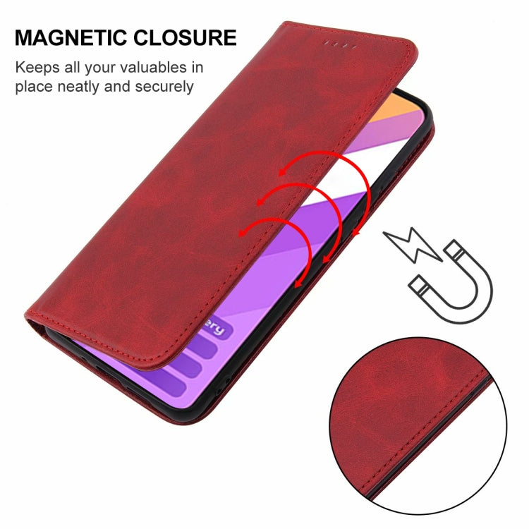 For vivo Y15s Magnetic Closure Leather Phone Case