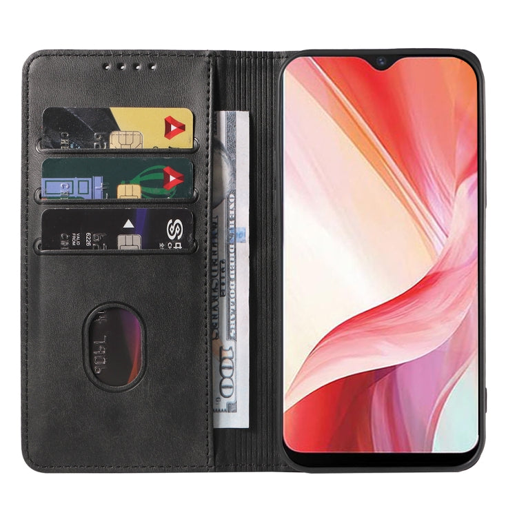 For vivo Y12i Magnetic Closure Leather Phone Case