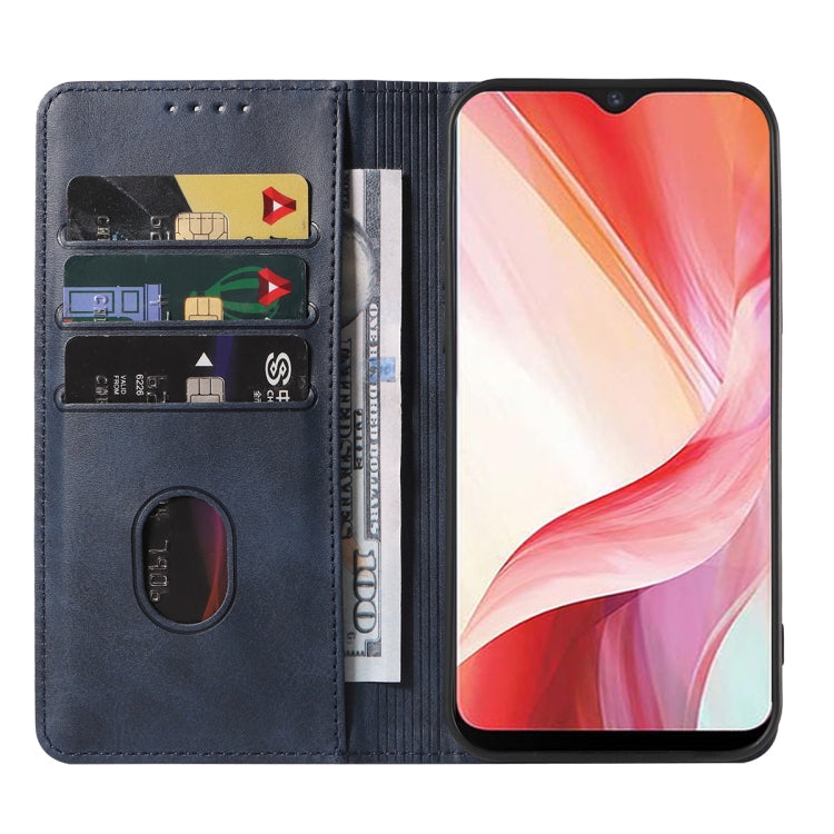 For vivo Y12i Magnetic Closure Leather Phone Case