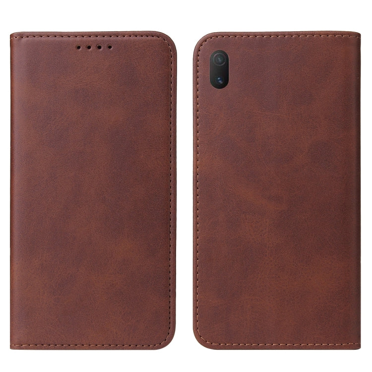 For vivo Y12i Magnetic Closure Leather Phone Case