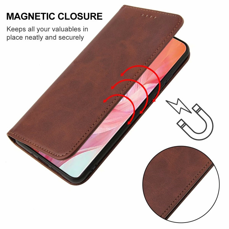 For vivo Y12i Magnetic Closure Leather Phone Case