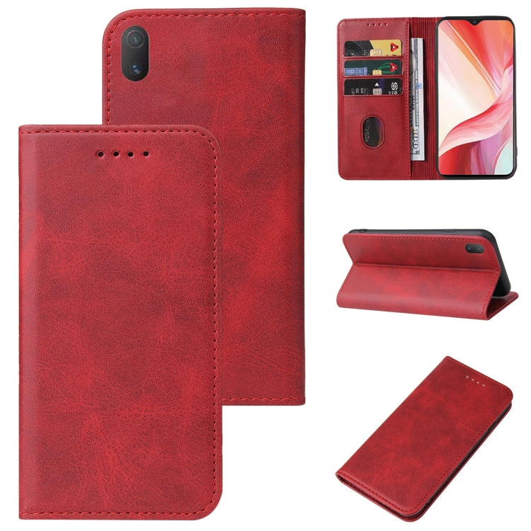 For vivo Y12i Magnetic Closure Leather Phone Case