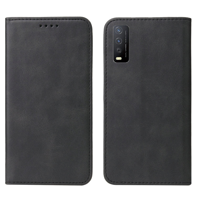 For vivo Y12s Magnetic Closure Leather Phone Case