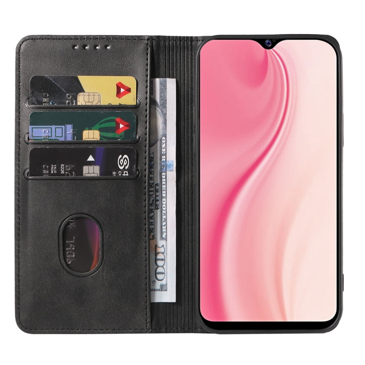 For vivo Y17 / Y15 India / Y12 / Y3 / Y3s / U10 Magnetic Closure Leather Phone Case