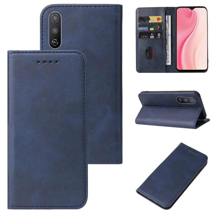For vivo Y17 / Y15 India / Y12 / Y3 / Y3s / U10 Magnetic Closure Leather Phone Case