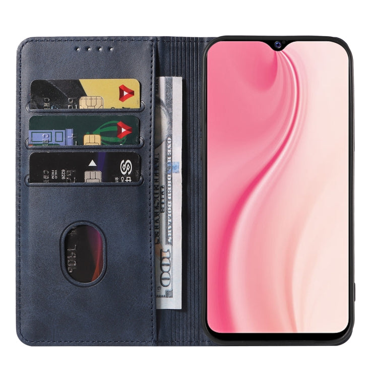 For vivo Y17 / Y15 India / Y12 / Y3 / Y3s / U10 Magnetic Closure Leather Phone Case