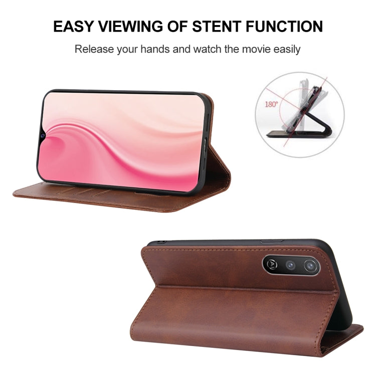 For vivo Y17 / Y15 India / Y12 / Y3 / Y3s / U10 Magnetic Closure Leather Phone Case