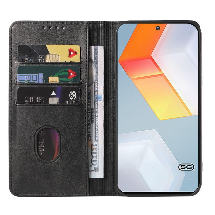 For vivo iQOO 9 SE Magnetic Closure Leather Phone Case