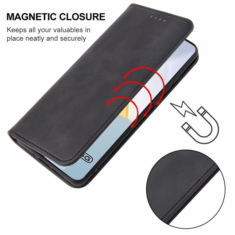 For vivo iQOO 9 SE Magnetic Closure Leather Phone Case