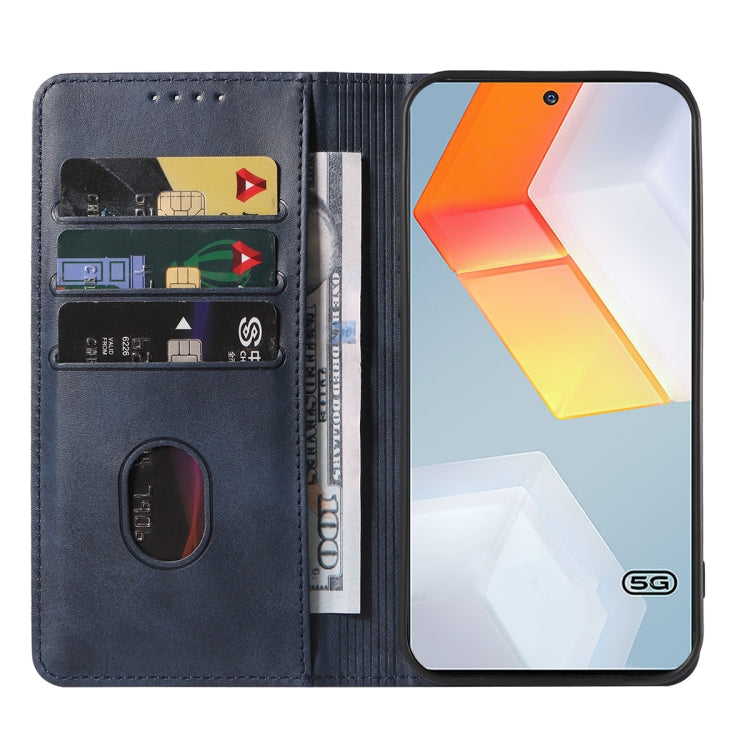 For vivo iQOO 9 SE Magnetic Closure Leather Phone Case