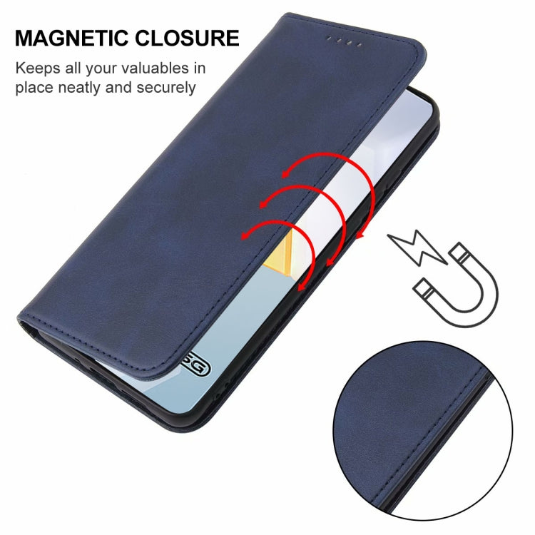 For vivo iQOO 9 SE Magnetic Closure Leather Phone Case