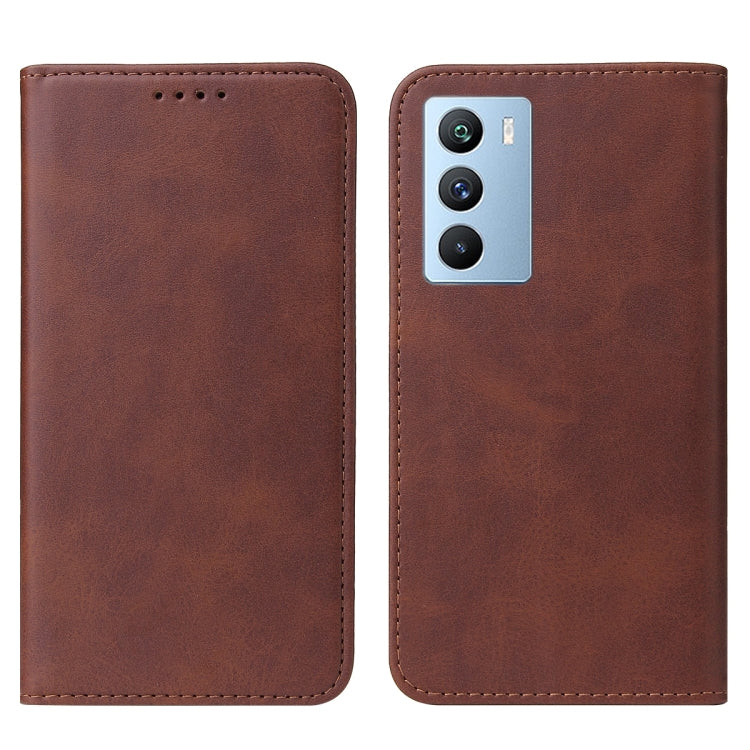 For vivo iQOO 9 SE Magnetic Closure Leather Phone Case