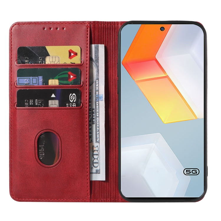 For vivo iQOO 9 SE Magnetic Closure Leather Phone Case