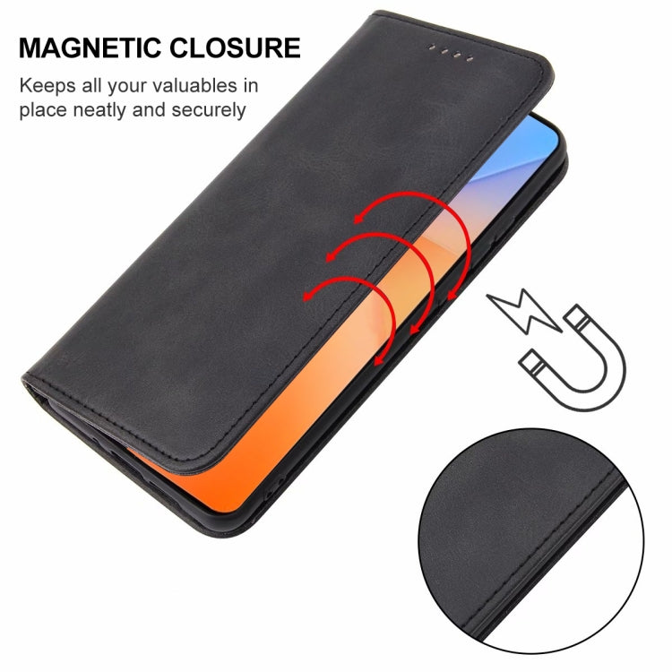 For vivo iQOO Z5 Magnetic Closure Leather Phone Case