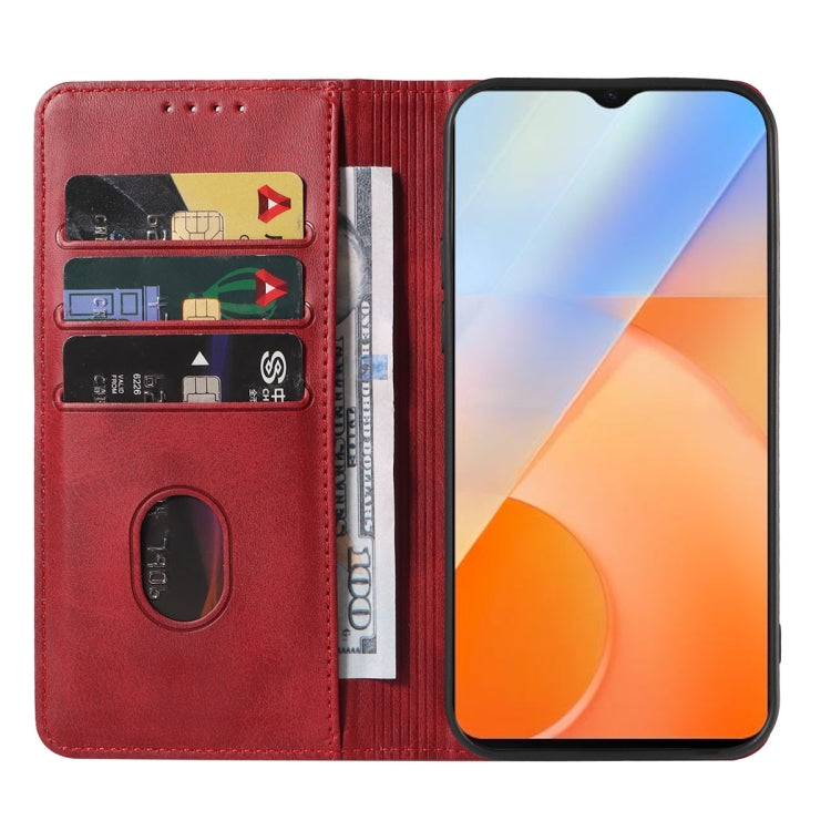 For vivo iQOO Z5 Magnetic Closure Leather Phone Case