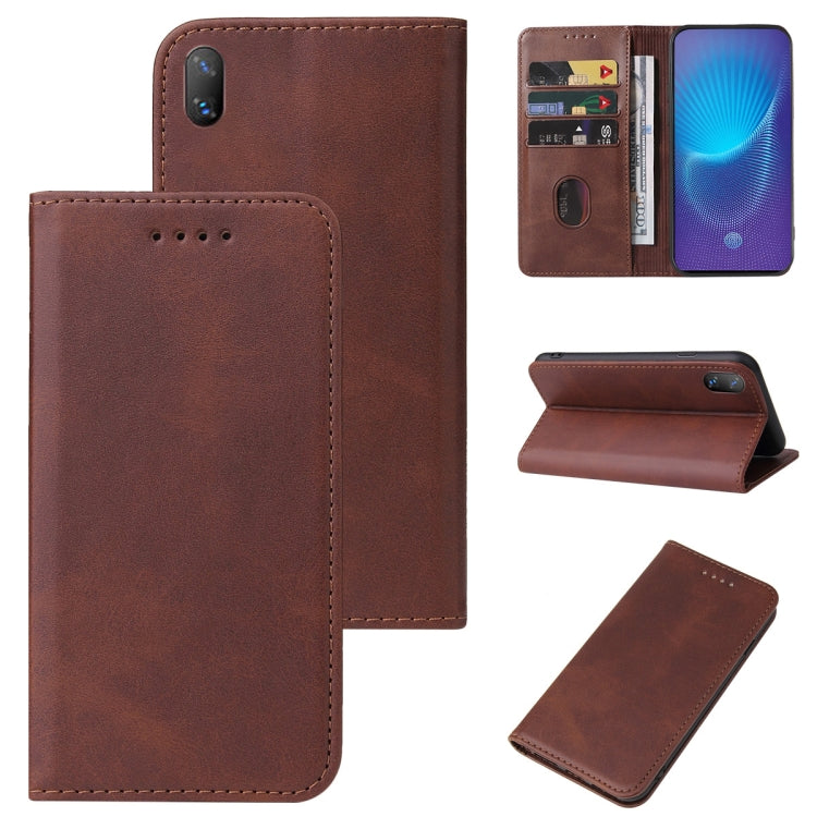 For vivo NEX S Magnetic Closure Leather Phone Case