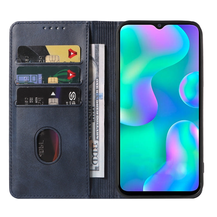 For vivo Y3s 2021 Magnetic Closure Leather Phone Case